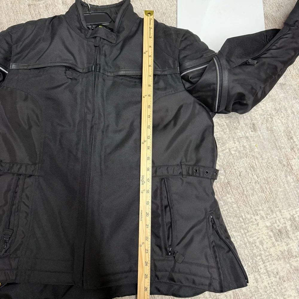 Scorpion Exo Skeletal Safety Moto Biker Jacket With Zip Out Kwikwick Liner - Picture 9 of 11